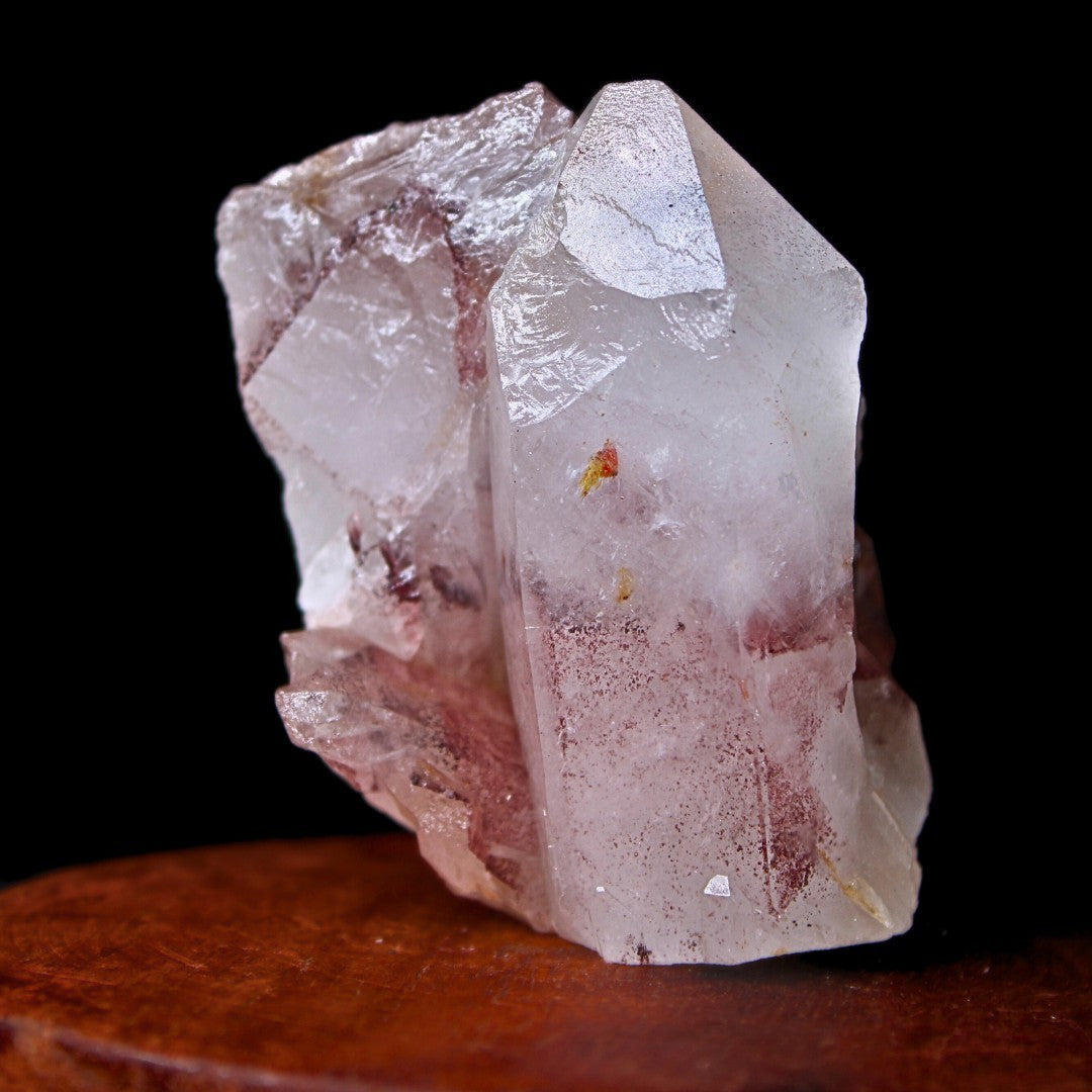 Natural Phantom Quartz Healing Crystal Cluster Raw Stone India