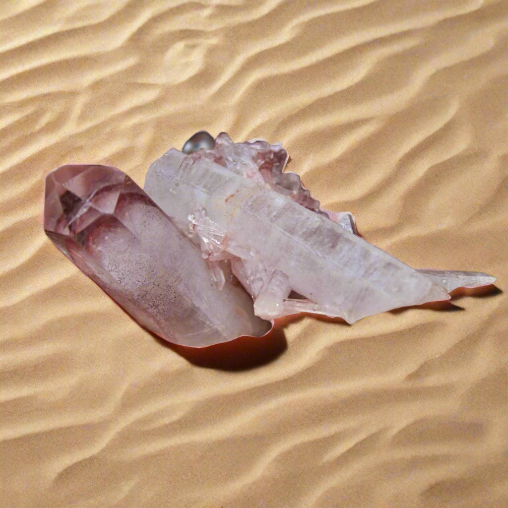 Natural Phantom Quartz 23g 5x3cm – Unique Mineral Specimen from India