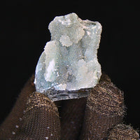 Apophyllite & Chalcedony Healing Crystal Energy Stone Cluster 28g India