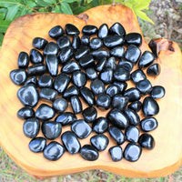 1/4 lb Bulk Lot: Black Obsidian Tumbled Stone (Crystal Healing Reiki) 4 oz