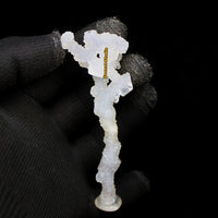 Apophyllite Cube Cluster Tower Shape 11cm 150g Natural Mineral Specimen Repaired