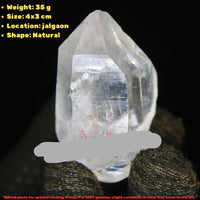 Himalayan Clear Quartz Cluster 35g – Raw Natural Healing Crystal 4x3 cm