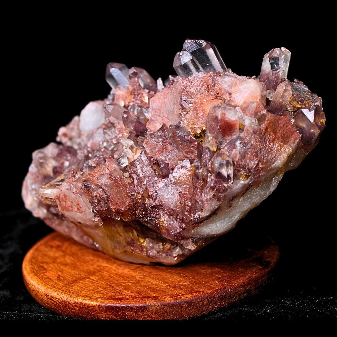 Phantom Clear Quartz 980g 15x8 cm Rare Layered Raw Crystal for Collectors