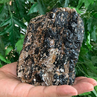 Extra Large Black Tourmaline Chunk / Rod / Log, Natural Rough Black Tourmaline