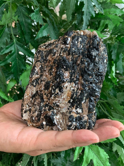 Extra Large Black Tourmaline Chunk / Rod / Log, Natural Rough Black Tourmaline