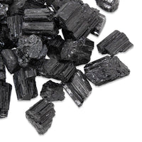 Black Tourmaline Rough Natural Stones 4 oz-5 lbs Bulk Wholesale Crystal Raw