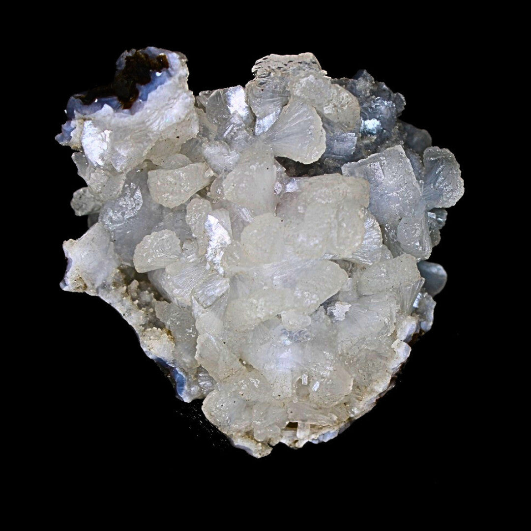 Halundite with Apophyllite Cluster – 210g | 7x7 cm | Natural Crystal from India