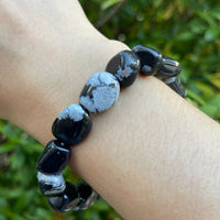 Wholesale Grade A++ Gemstone Nugget Bracelet, Choose from 18 Gemstone Types
