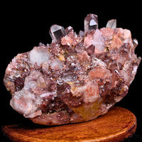 Phantom Clear Quartz 980g 15x8 cm Rare Layered Raw Crystal for Collectors