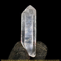 White Himalayan Quartz Point 18g Natural Crystal Mineral Specimen India