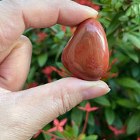Grade A++ Red Jasper Tumbled Stones, 0.8"-1.25" Tumbled Red Jasper,Pick How Many