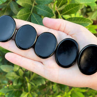 Natural Crystal Worry Stone: Choose Gemstone (Crystal Healing Pocket Stone)