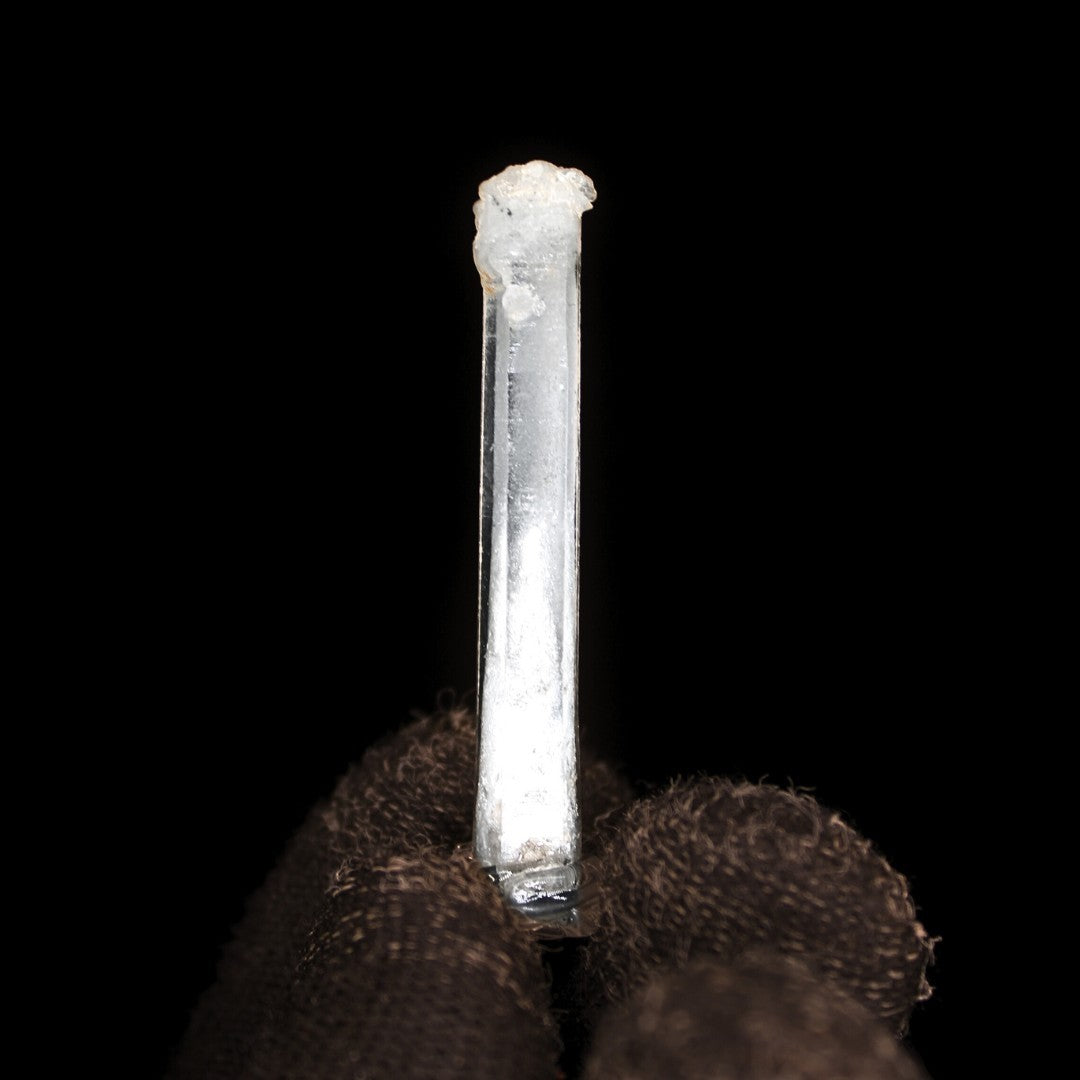 Mini Clear Quartz Crystal 2g 4x1 cm Natural Raw Pocket Stone from India