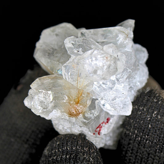 26g Himalayan Clear Quartz Mini Cluster Natural Crystal Specimen from India