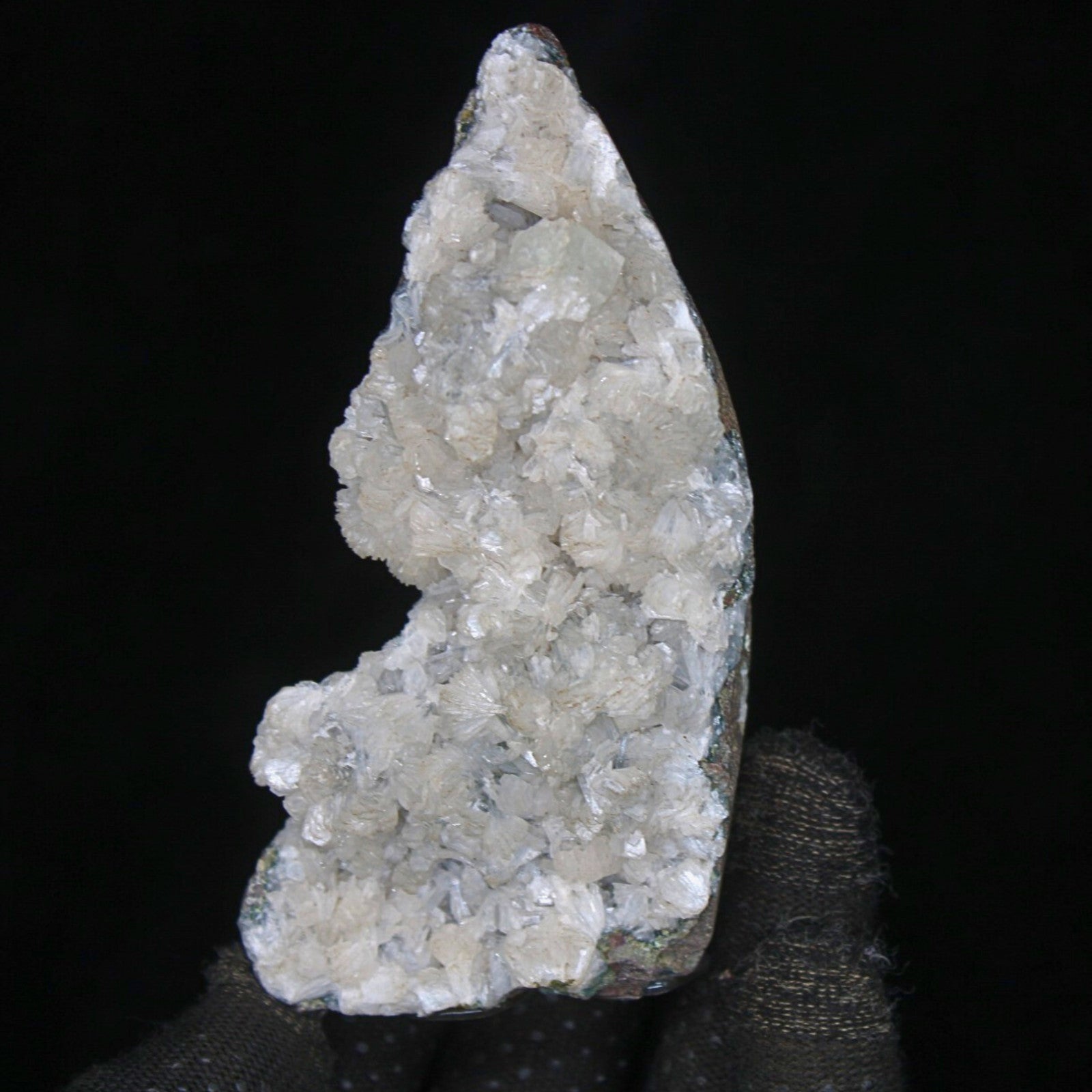 Natural Green Apophyllite Cluster 178g | Heart Chakra Energy Healing Crystal