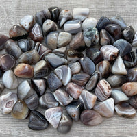 1/2 Lb Lot Tumbled Stones, 0.75-1.25" Crystal Healing Stones, Choose Stone Type