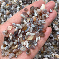 Grade A++ Semi Tumbled Gemstone Mini Chips 3 - 18 mm, Choose From 4 oz to 3 lbs