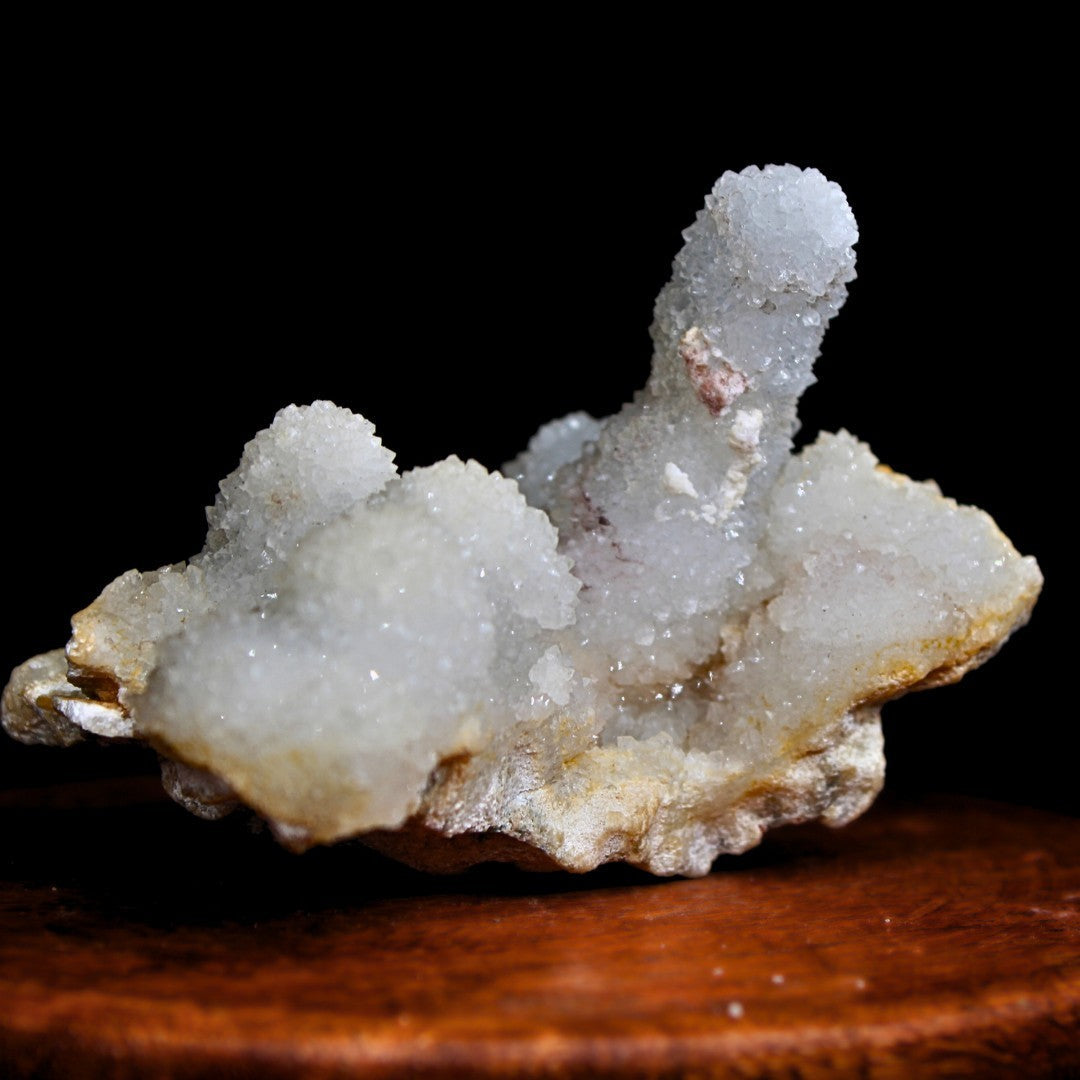 Natural Rainbow Quartz 136g Crystal Cluster Iridescent Mineral 8x5 cm