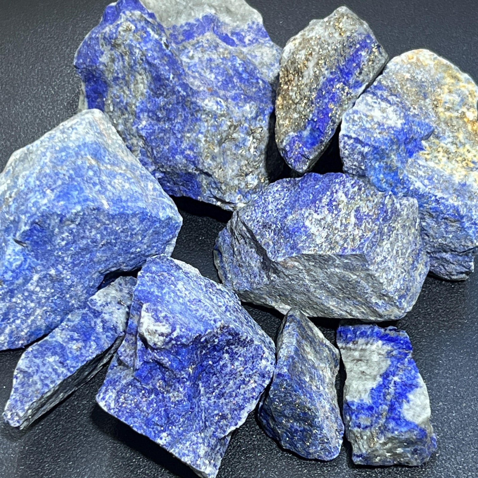 Lapis Lazuli Rough Raw Stones (By The Piece or Pound) Wholesale Gemstone
