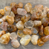 1/2 Lb Lot Tumbled Stones, 0.75-1.25" Crystal Healing Stones, Choose Stone Type