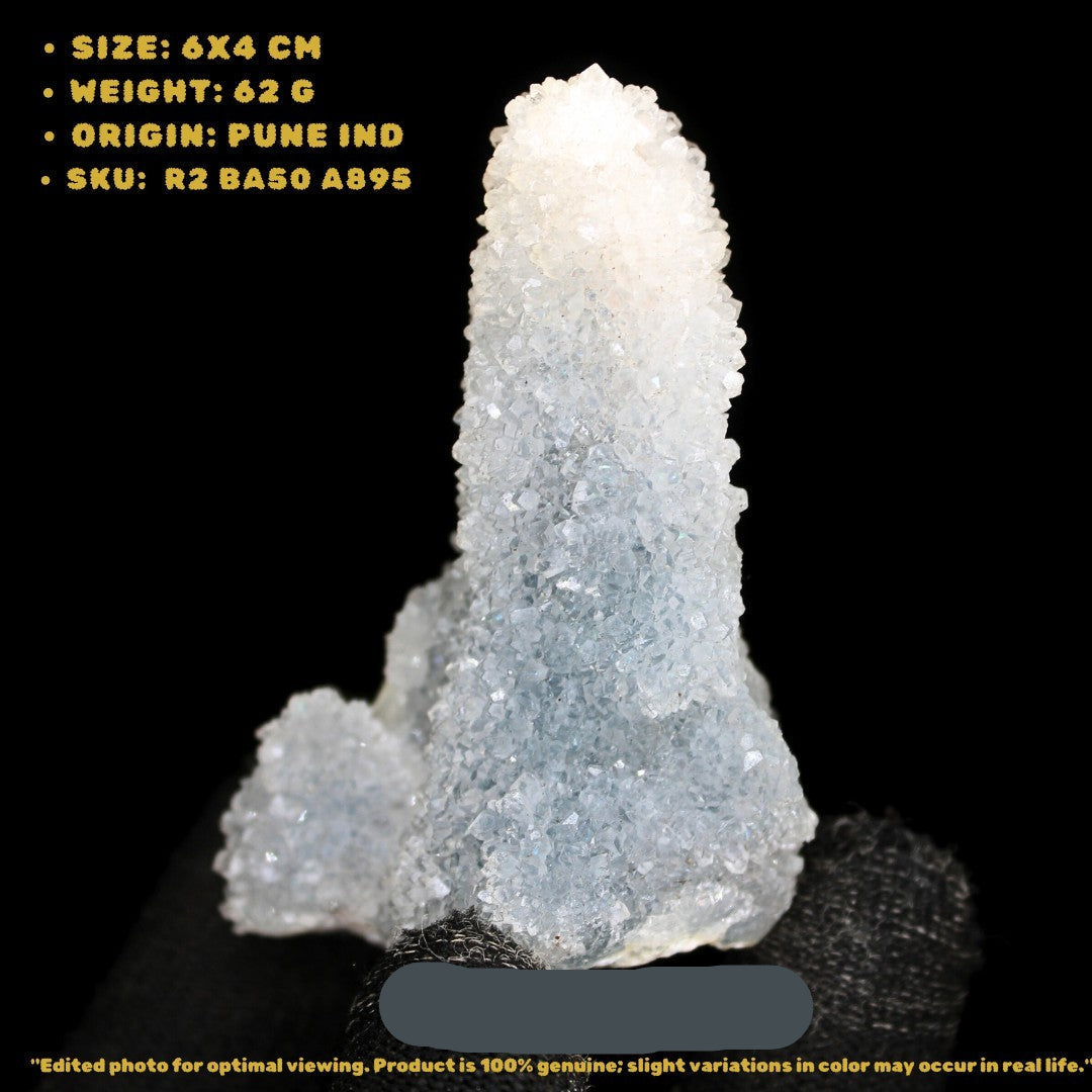 Rainbow Quartz Crystal 62g for Chakra Healing Energy Cleansing Meditation