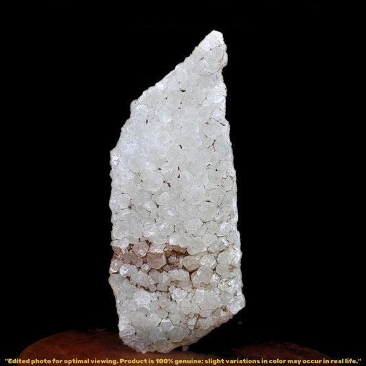 Natural Apophyllite Healing Cluster 288g 12x5cm Raw Zeolite Crystal India