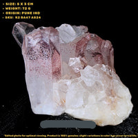 Phantom Quartz 72g Natural Healing Stone for Chakra Reiki & Meditation