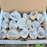 Break Your Own Geodes Gift Box (8 - 12 pcs) Large Unopened Moroccan Crystals