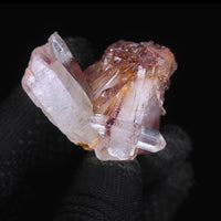Phantom Clear Quartz Cluster 66g Natural Healing Crystal 6x4 cm from India