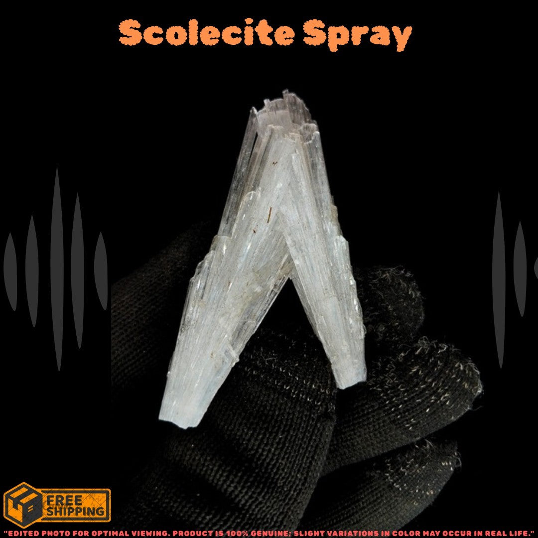 Scolecite 14g Healing Stone Crystal Peace Meditation Energy India