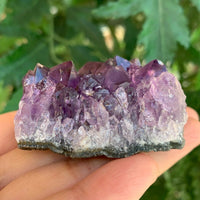 Deep Purple Amethyst Cluster From Uruguayan, Amethyst Geode, Raw Amethyst