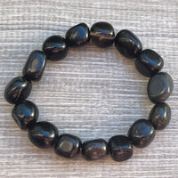 Wholesale Grade A++ Gemstone Nugget Bracelet, Choose from 18 Gemstone Types