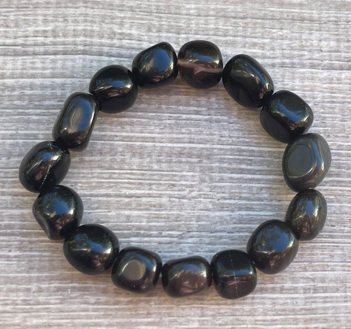 Wholesale Grade A++ Gemstone Nugget Bracelet, Choose from 18 Gemstone Types
