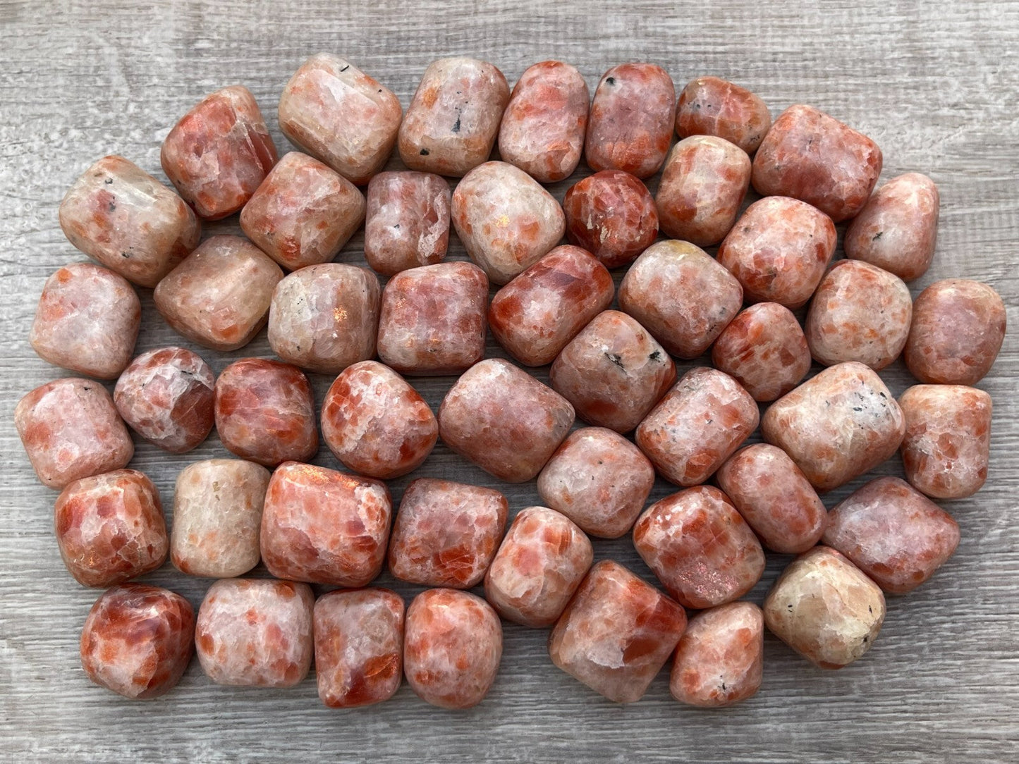 1/2 Lb Lot Tumbled Stones, 0.75-1.25" Crystal Healing Stones, Choose Stone Type