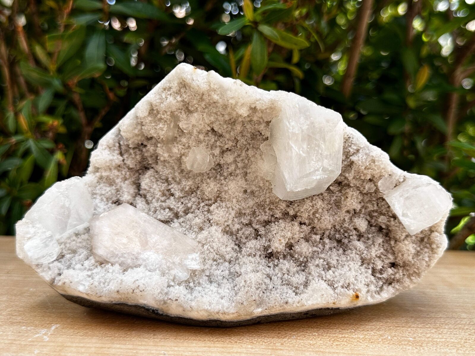 Apophyllite & Stilbite Crystal Cluster 3-8", Apophyllite Cluster with Inclusions