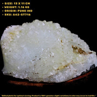 Apophyllite Healing Cluster 1.16kg 13x11 cm Rare Natural Mineral