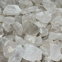 Natural Rough Clear Quartz Chunks, 1-2" Raw Clear Quartz, Pick How Many