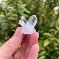 10 pcs Box Clear Quartz Clusters Collection, Grade A++ Raw Clear Quartz Geode