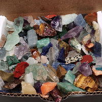 Crafters Collection 1000 Carat Natural Crystal Mineral Specimens Mixed Gemstones