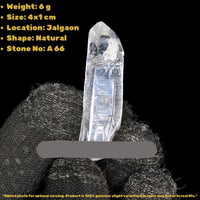 Mini Himalayan Clear Quartz Crystal 6g Rare Collector Mineral Specimen