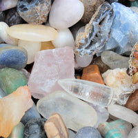 Crystal Confetti Scoop: Crystal Mix, Gemstones - Tumbled & Rough Stones, Gifts!