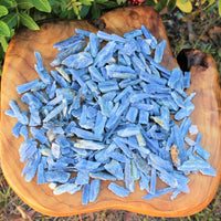 Blue Kyanite Blades Crystal Collection 1/2 lb Box Lot - Natural Kyanite Crystals