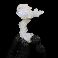 Apophyllite Shiny Crystal Cluster Tower 7cm 160g Rare Luster Mining Specimen Ind