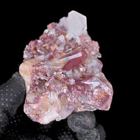 Phantom Clear Quartz Cluster 166g Natural Mineral Specimen 10x6cm Collector