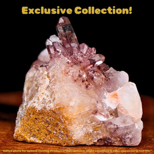 Phantom Clear Quartz 34g Raw Healing Crystal Cluster Mini Specimen India