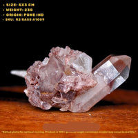 Natural Phantom Quartz 23g 5x3cm – Unique Mineral Specimen from India