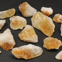 LARGE Citrine Rough Stones (2 - 3"): Raw Crystals, Wholesale Bulk Lot oz or lbs