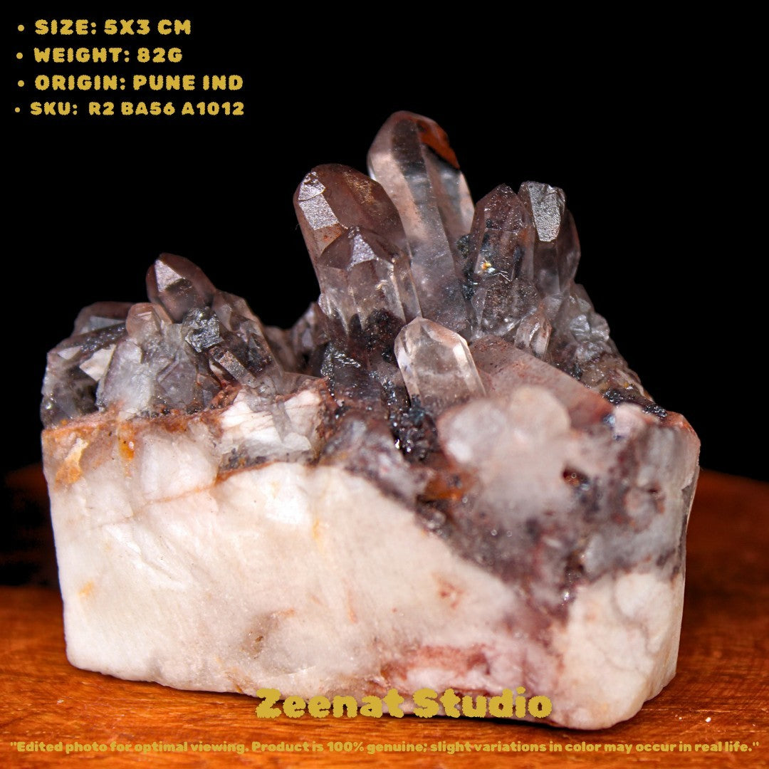 Natural Phantom Clear Quartz 82g | 5x3 cm | Rare Inclusion Crystal | Healing