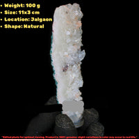 Natural Apophyllite Cluster with Stilbite Healing Crystal 100g 11x3cm