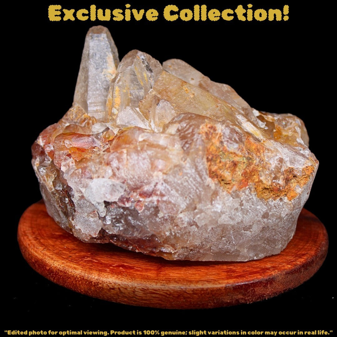 Phantom Quartz Healing Stone 950g Meditation Energy Crystal Reiki Chakra